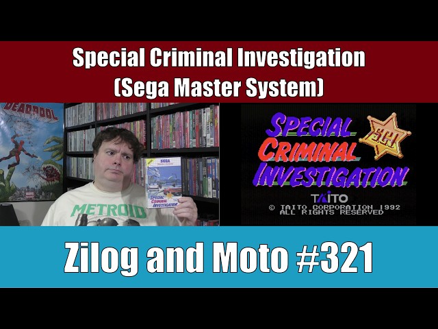 Special Criminal Investigation (Sega Master System) - Zilog and