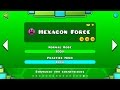 Geometry dash  level 16 hexagon force all coins