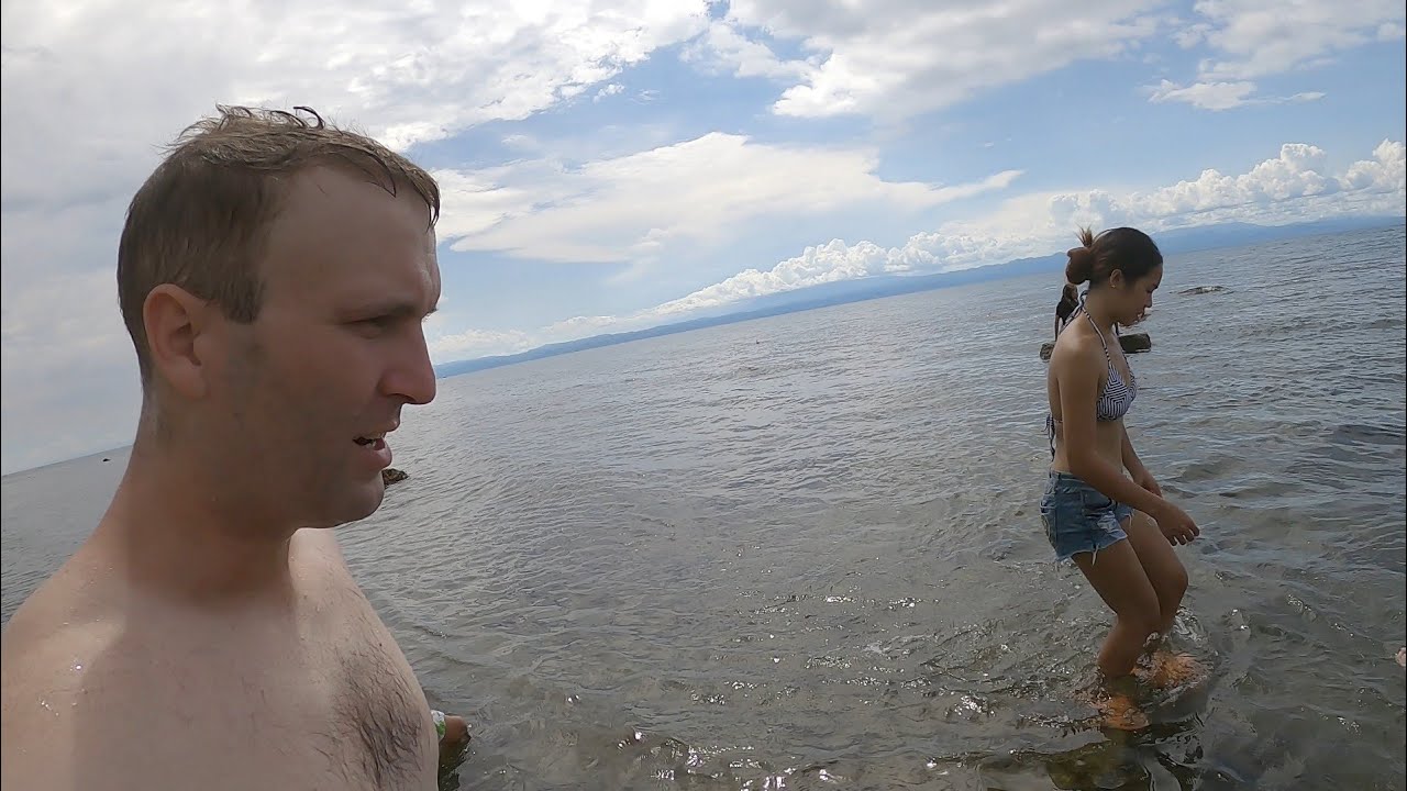 Fun day at the beach - Eating fish over a fire  swimming  snorkeling - Philippines Life