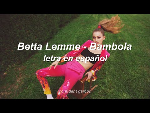 Betta Lemme - Bambola (letra en español) lyrics