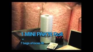 FP MINI PAK'R Air Cushion Machine from Clingfoil Ltd