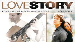 LOVE STORY theme guitar cover ❤️ Where do I begin classical