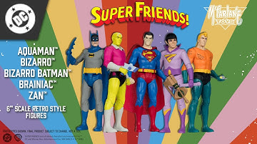 NEW DC Retro™ Super Friends™ Wave 3 (5) 6" Scale Figures | Action Figure Showcase
