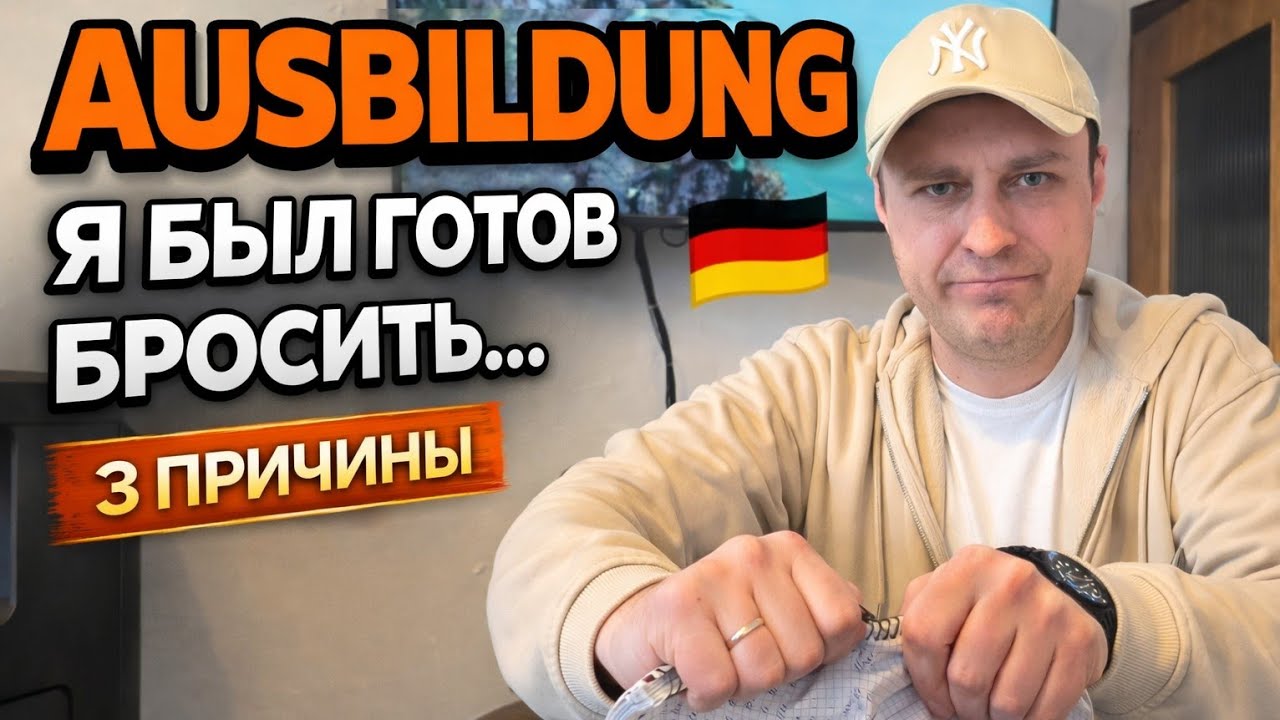 Обратная сторона Ausbildung — почему иногда хочется всё бросить