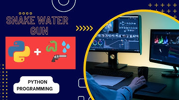 "Creating a Snake Water Gun Game in Python: A Step-by-Step Tutorial".....project.
