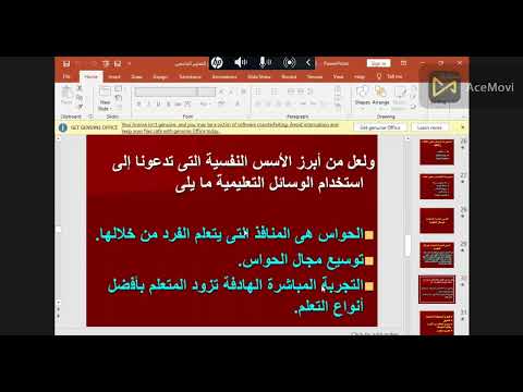 الأسس النفسية لاختيار الوسيلة التعليمية أ د محمد الدسوقى   