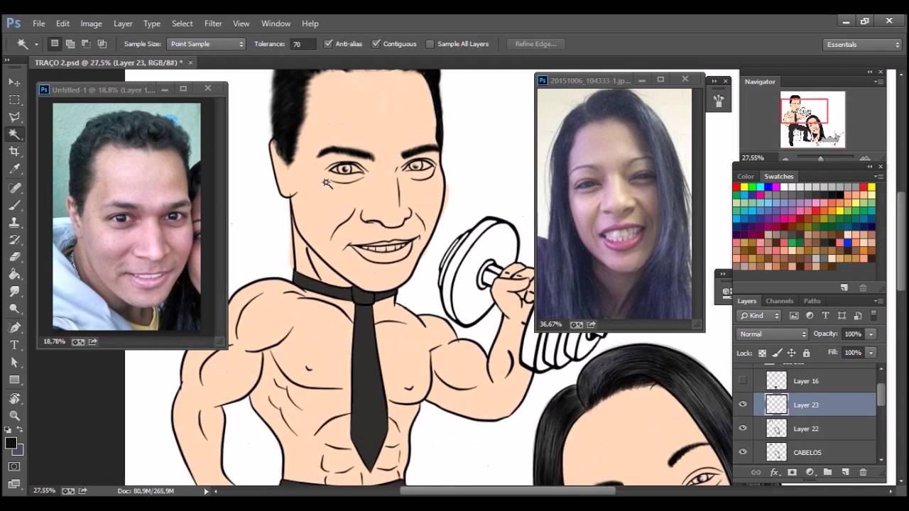 CARICATURA DIGITAL PERSONALIZADA PARA NOIVOS