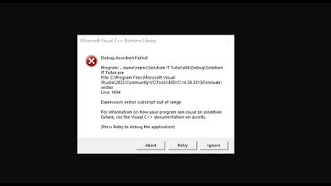 Resolve a problem C++ Vector Subscript Out of Range Part2 (حل مشكلة)
