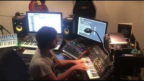 Synth Jam MS-20 Mini + Arturia Drumbrute + Korg Monolouge