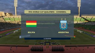 ⚽ Bolivia vs Argentina ⚽ | FIFA World Cup Qualifiers - CONMEBOL (13/10/2020) | Fifa 21