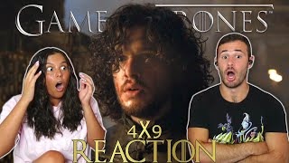 Game of Thrones 4x9 REACTION and REVIEW | FIRST TIME Watching!! | 'The Watchers on the Wall'
