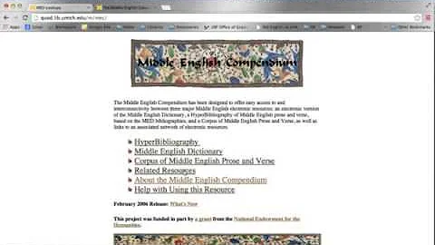 Introduction to The Middle English Compendium and ...