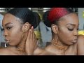 Sleek Low Bun on 4C Natural Hair | Dirty Hair Diaries