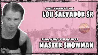 Ang kwento ni LOU SALVADOR SR | Master Showman | 116 points sa laro | 102 points sa Kwarto