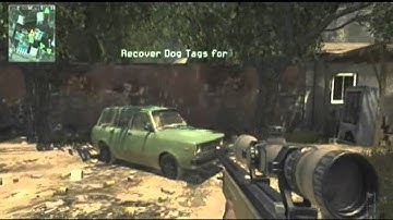 MW3 - amazing across map hitmarker