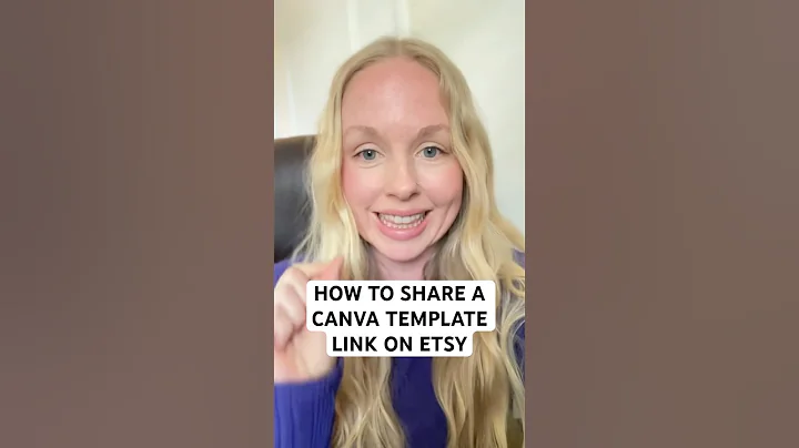 How to create a Canva template link and upload it to Etsy #digitalproducts #etsyshop #canvatemplates