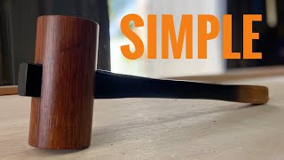 Make A Simple Woodworking Mallet Not Hard Easy To Do