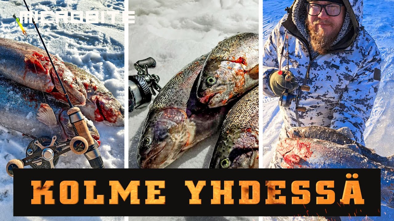 KOLME PILKKIJAKSOA YHDESSÄ / GREEN TRAIL OPEN - KIRJOLOHIPILKKI