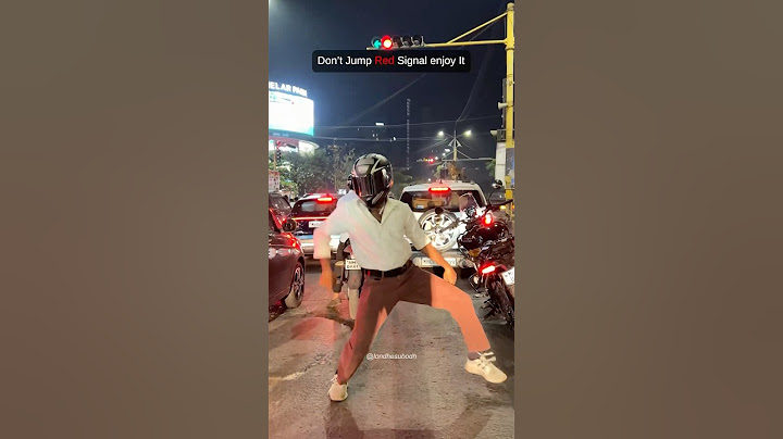 Bhasad Macha - Deva | Shahid Kapoor & Pooja Hegde | Subodh Londhe Helmet Guy Traffic Signal Dance