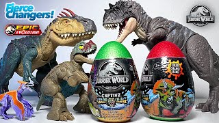 NEW 2024 FIERCE CHANGERS, Jurassic World Colour Change Mini Dinosaurs! by Dan Surprise 66,264 views 4 months ago 32 minutes