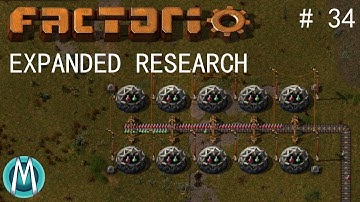 [Factorio] Angels & Bobs Ep 34: Expanded Research (Tutorial/Walkthrough)
