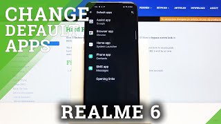 How to Change Default App Settings in Realme 6 – Apps Customization screenshot 4