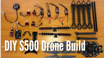 DIY S500 Drone kit Build and Flight video