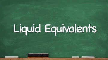 CC Liquid Equivalents