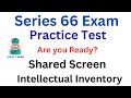 Series 66 Exam STC Shared Screen Practice Test