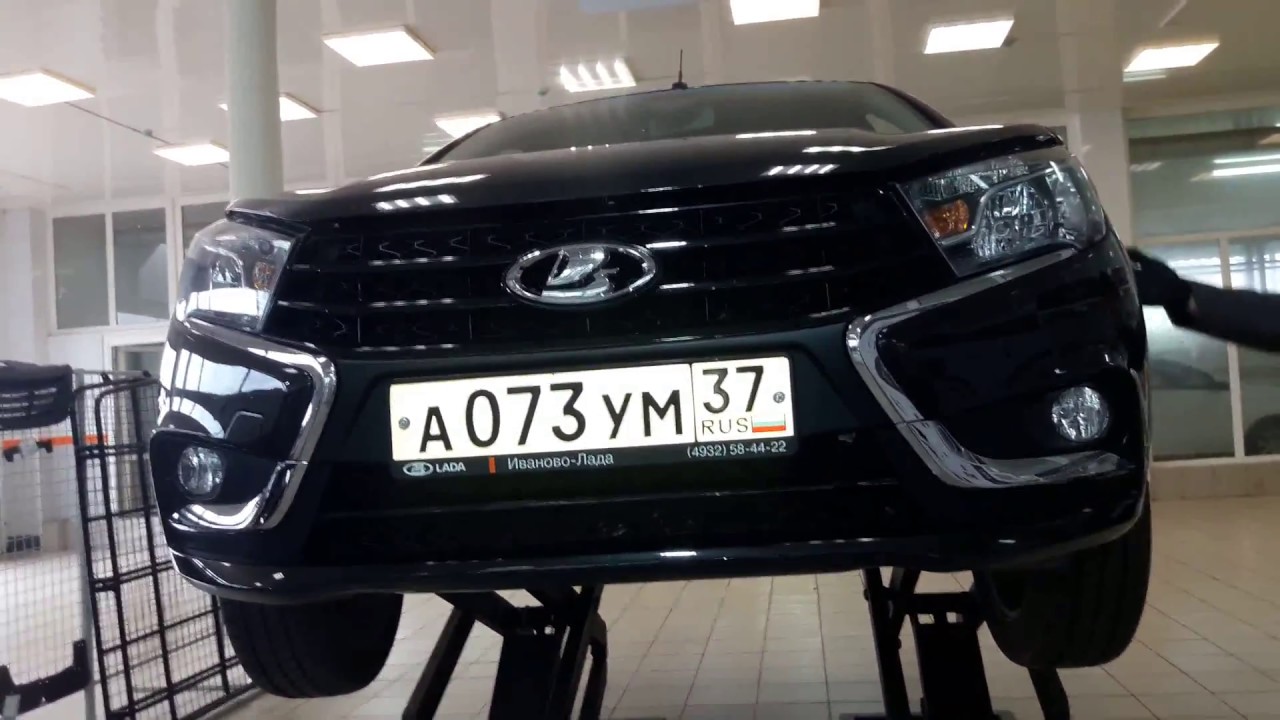 Лада Веста 2018 нулевое ТО - YouTube