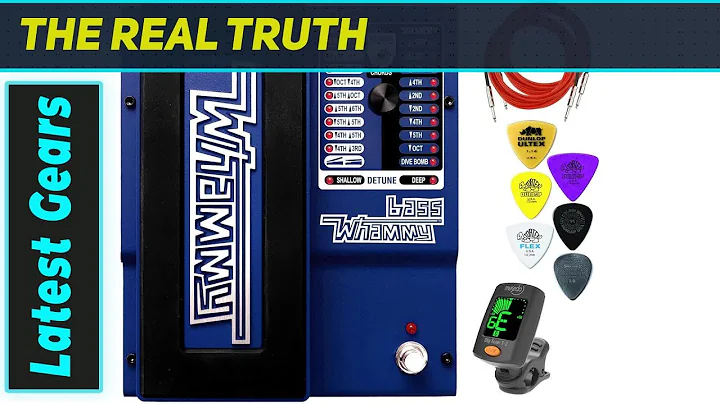 Briskdrop Digitech Bass Whammy: The Ultimate Bass Pitch Shifter Bundle