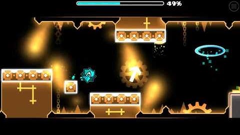 Awesome Daily Level #156 [ Flickering By Skitten (3 coins) [ Geometry Dash 2.1 [ Mc Jason