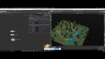 Garden generator digital asset--Houdini project, CGITools, MSc CAVE