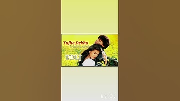 Tujhe Dekha Toh.... | Lata Mangeshkar | Kumar Sanu | #shorts #bollywood #oldsong #hindisong #music