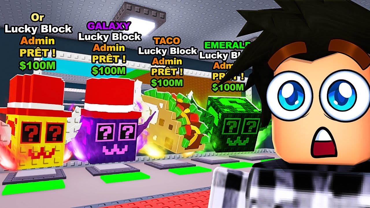 Mega Ouverture de 300 LUCKY BLOCKS ADMIN dans Steal a Brainrot...