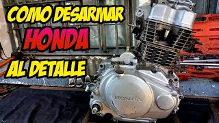 Como DESARMAR MOTOR HONDA / ✅TITAN  XR125L  XR 150 invicta