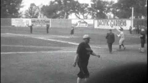 Rare Footage of Babe Ruth and Lou Gehrig from their 1927 Postseason Tour