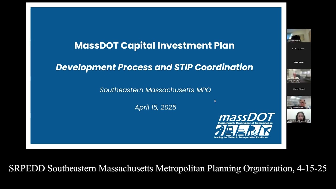 SRPEDD SEMass Metro Planning Org, 4-15-25