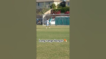 U13 long range banger ☄️ #mlsnext #u13 #soccer #goals