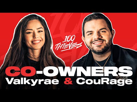 Valkyrae and Courage Become Co-Owners of 100 Thieves!