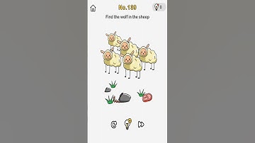 Brain Out Level 139 Find the wolf in the sheep