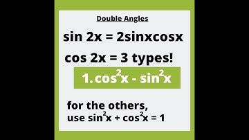 Trig Identities Song