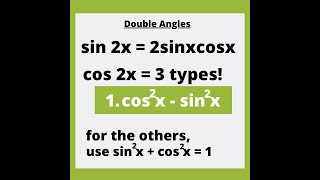 Trig Identities Song