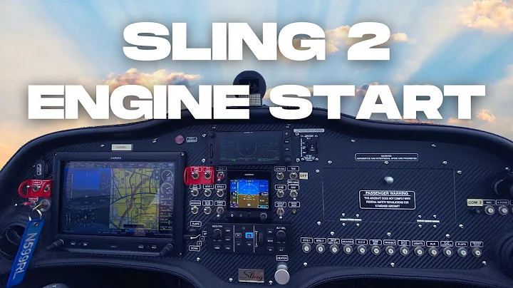 Sling 2 Aircraft Engine Start Procedure [Garmin G3X / GTN 650 System Set Up]