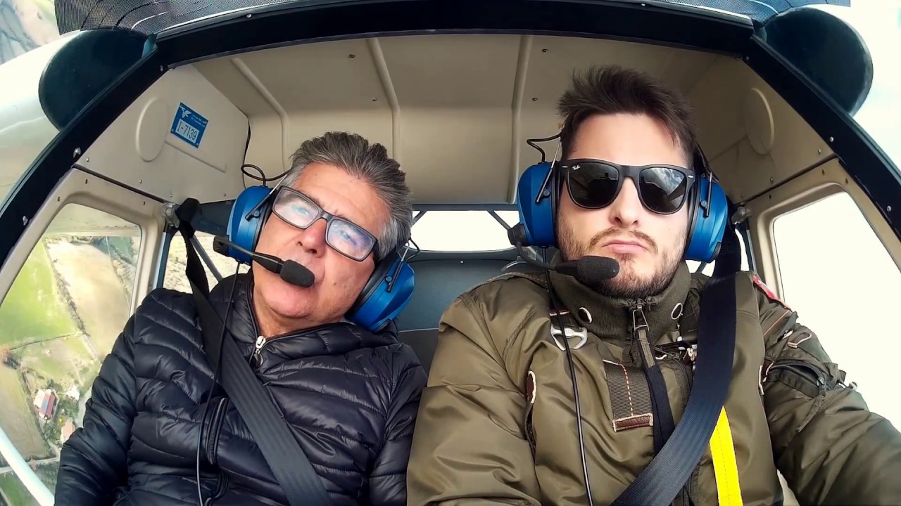 Second lesson P92 wingovers Terra del Sole Tuscany