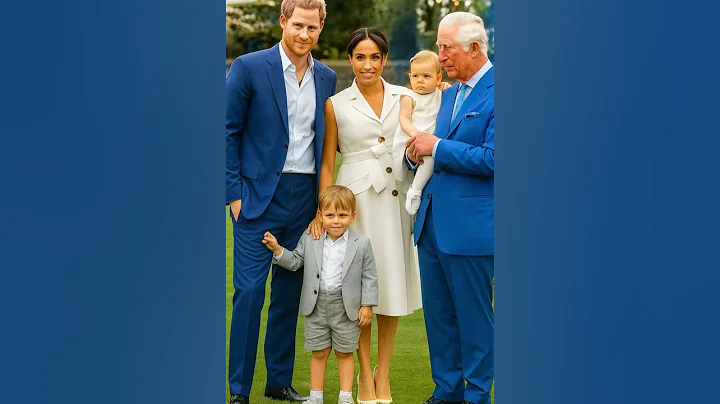 Archie and Lilibet reunited with King Charles #royal #princeharry #kingcharles #meghanmarkle