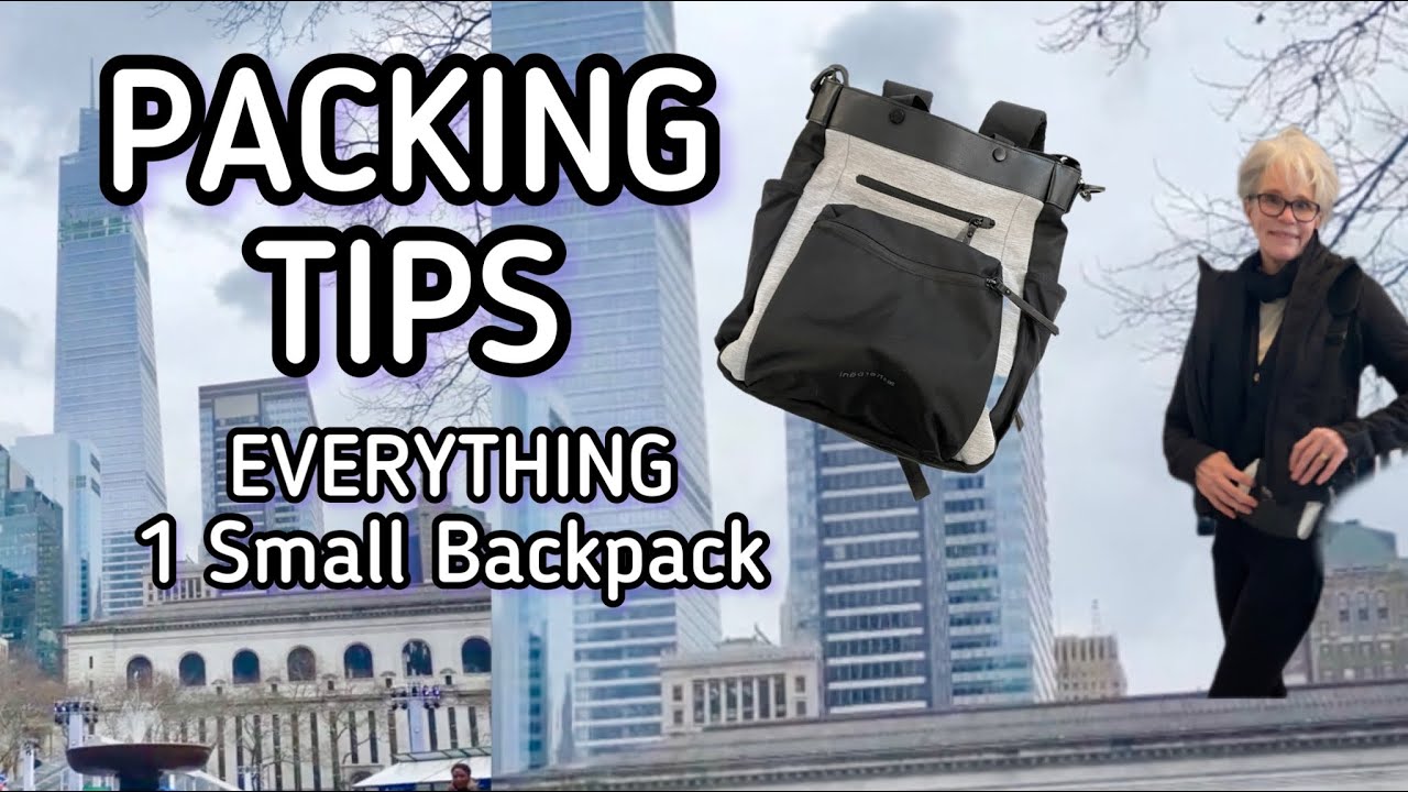2 DAYS in NEW YORK CITY EVERYTHING I NEED IN ONE TINY BACKPACK | Solo Travel Over 50