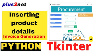 Inserting procurement goods details in MySQL table using product name and id through user inputs