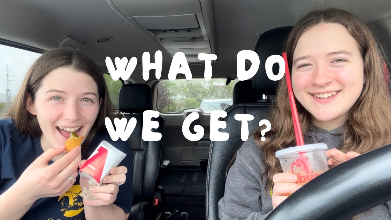 Our Friends Pick Our Fast Food Orders! Allegra & Waverly YouTube