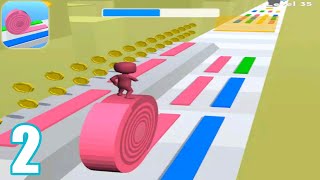 Layers Roll Gameplay Walkthrough Level 2 (Android, iOS) screenshot 5